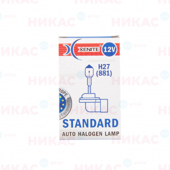 XENITE H27 (881) STANDART (PGJ13) 12V