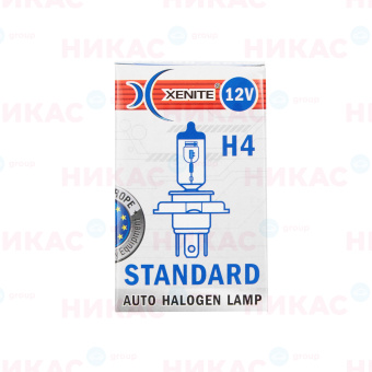 XENITE H4 STANDARD (P43t) 12V